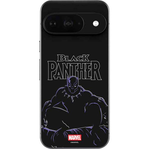 Marvel Black Panther Night Time Watch Google Pixel 9 Skin